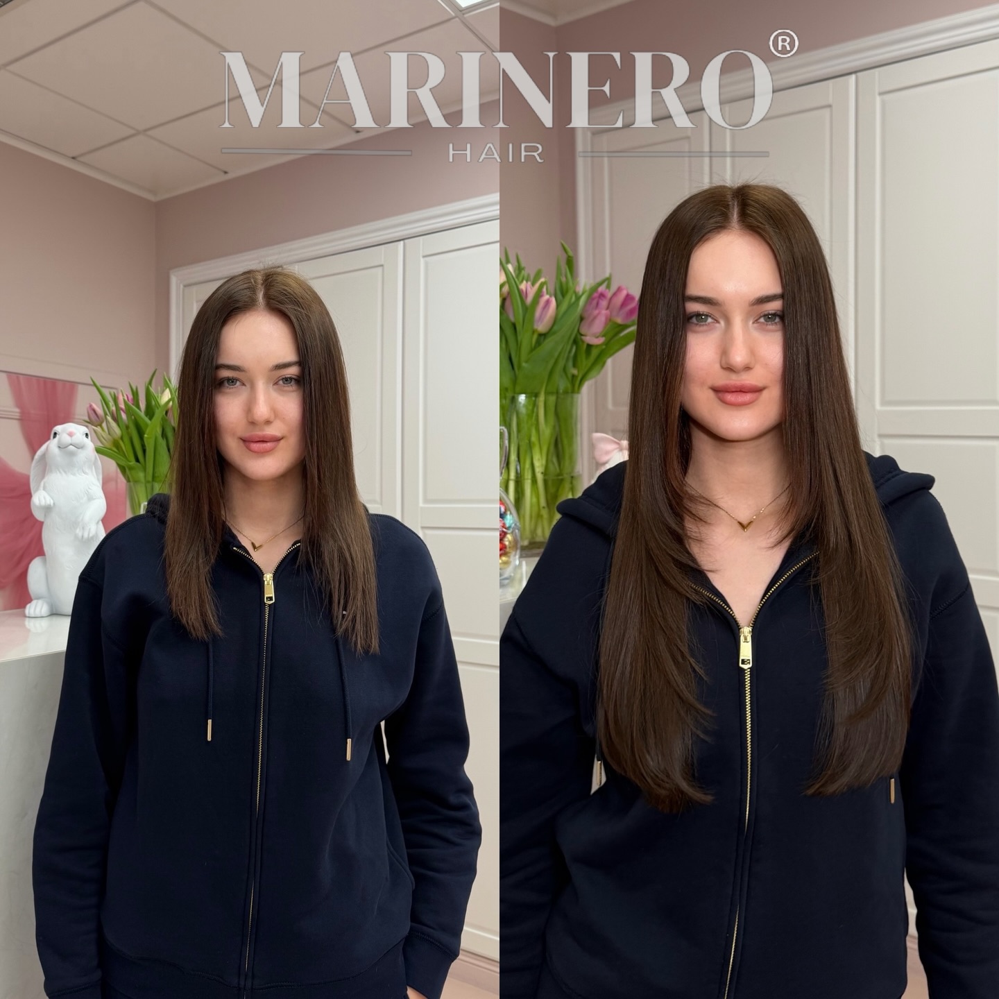 ✨ Metamorfoza u Igi ✨

Jakiś czas temu wykonałyśmy u Igi zmianę koloru – z jasnego blondu przeszłyśmy w piękny, głęboki brąz 🤎 Teraz przyszedł czas na kolejny etap metamorfozy… przedłużanie włosów!

Dzięki przedłużeniu udało się uzyskać nie tylko większą długość, ale też piękną objętość i idealne zagęszczenie. Kolor został perfekcyjnie dopasowany, dzięki czemu całość wygląda bardzo naturalnie ✨

Uwielbiamy takie metamorfozy, kiedy krok po kroku możemy stworzyć wymarzony efekt 💫

Dajcie znać w komentarzu jak podoba Wam się efekt końcowy! 🤍

#przedluzaniewlosow #przedłużaniewłosów #przedłużanewłosy #przedłużaniewłosówwarszawa #warszawafryzjer